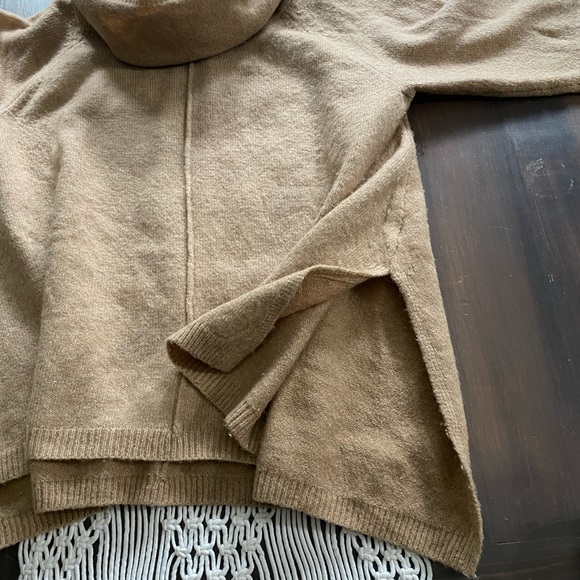 For Thee cowl neck side slit overside sweater - Picture 9 of 10